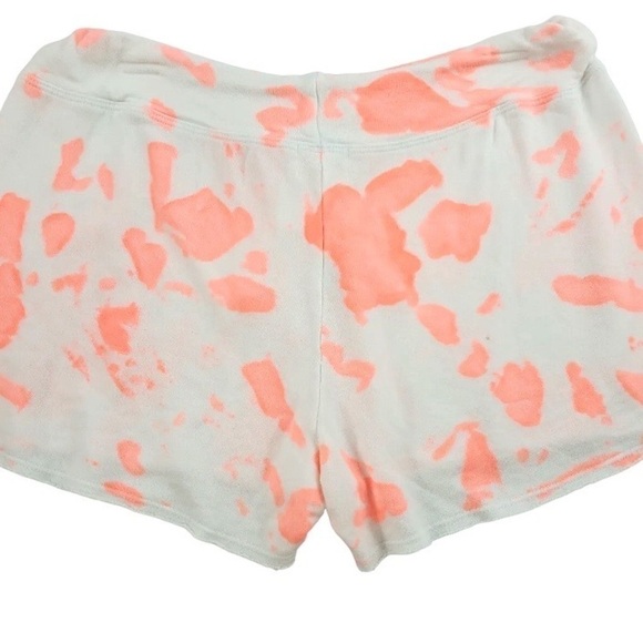 SUNDRY sweat shorts pop peach tiedye  drawstring terry  NR-V1-G13TD16 size M - Picture 3 of 14